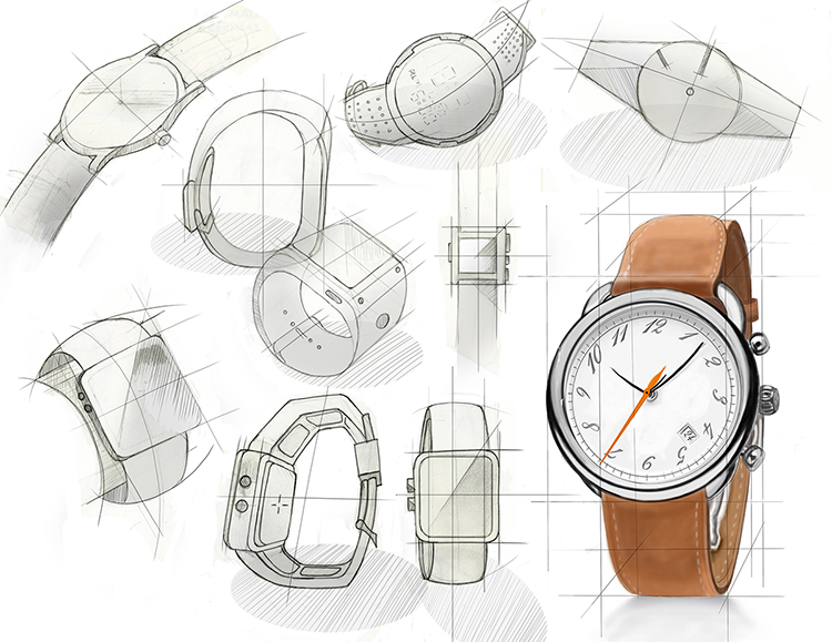 深圳手表定制厂家，带你深入了解手表设计图稿作用3
