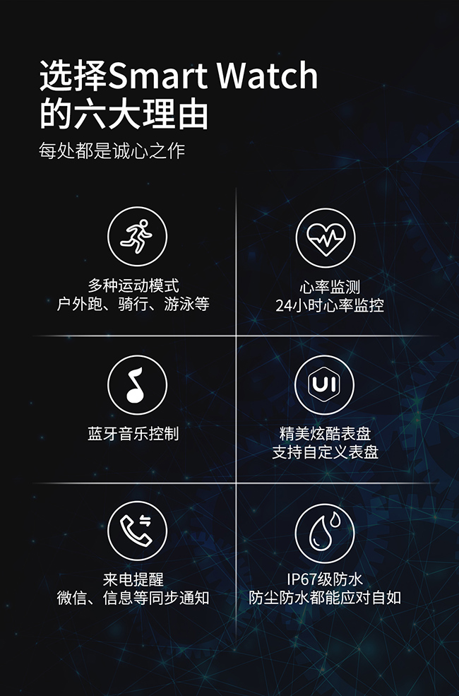 运动健康智能手表代工1